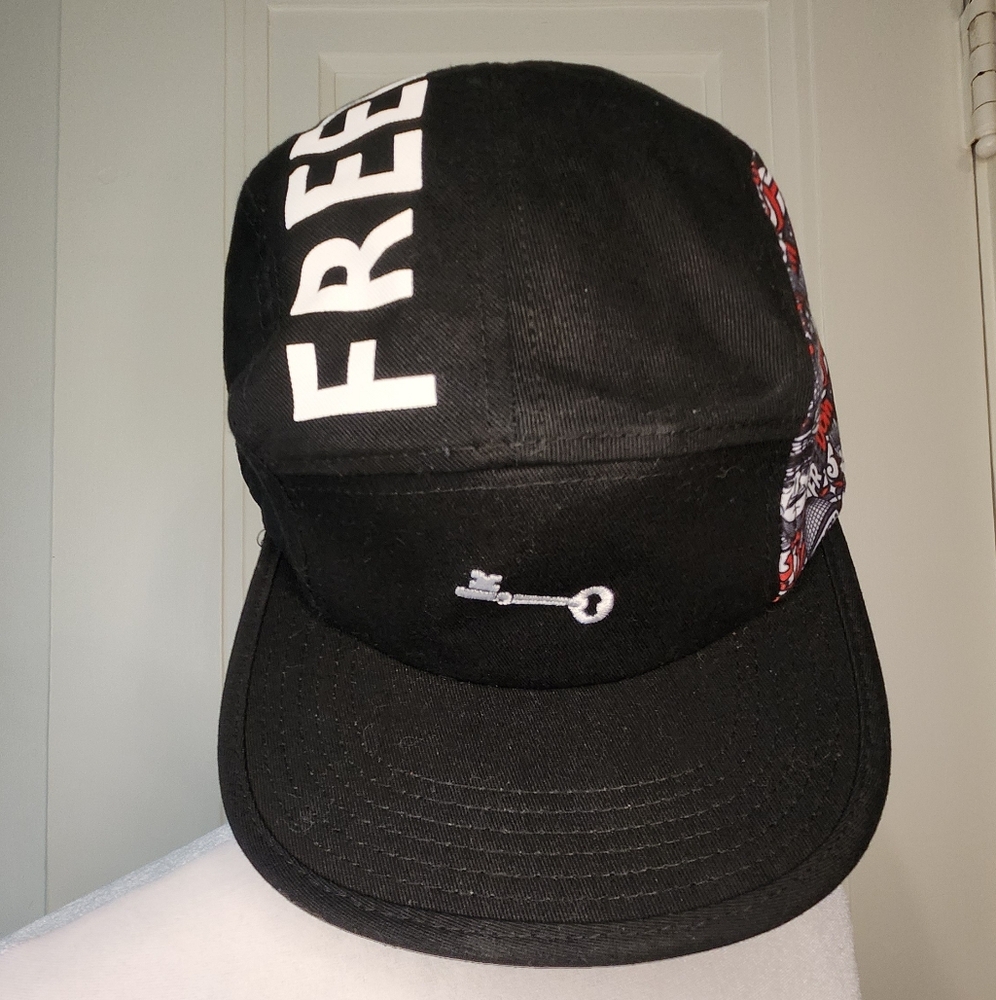 Pali Roots Freedom Hat Cap Reviving Palestinian Roots Palestine Black Red - Picture 2 of 10